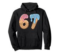 67 Tshirt Ice Cream Drip Meme Drôle Six Sept Gènes Z Sweat à Capuche