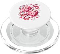 67 Valentine Six Seven Dice 6 7 Valentine's Day PopSockets PopGrip pour MagSafe