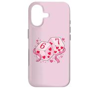 67 Valentine's Day Six Seven Dice 6 7 Meme Men Women Kids Coque pour iPhone 17