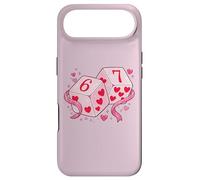 67 Valentine's Day Six Seven Dice 6 7 Meme Men Women Kids Coque pour iPhone Air