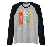 67 Years Old Vintage 1959 Limited Edition 67th Birthday Manche Raglan