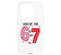 67 You are The 6 to My 7 Scale of 1-5 You're a 6-7 Valentine Coque pour iPhone 15 Pro