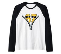 67 Zipper Meme Six Seven Cool Lunettes de Soleil Gen Alpha Slang Manche Raglan