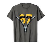 67 Zipper Meme Six Seven Cool Lunettes de Soleil Gen Alpha Slang T-Shirt