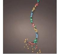 672 Microled Multicolor Flash 210cm Per Albero Di Natale Luci Di Natale Multicolore