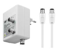 [67226] Goobay Amplificateur d'antenne pour 2 appareils (DVB-T / DVB-T2 / DVB...