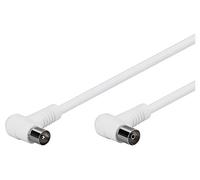 67353 Câble 1,5 m blanc 75 Ω Goobay