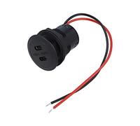 67371550 Alimentation USB USB-C femelle x2,USB C Power Delivery 3A noir PRO CAR