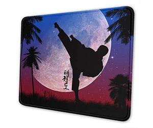 675 Tapis De Souris Taekwondo Tapis De Souris Office Doux Gamer Mouse Pad Résistant À Usure Tapis Souris Gamer pour Ordinateurs Ordinateur Portable Souris Filaire Ou sans Fil 25X30Cm