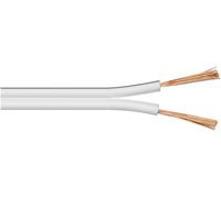 67745 Câble De Haut-Parleur 25 M Blanc[Gbp6272036]