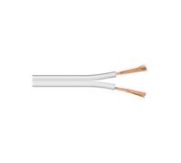 Goobay Câble de haut-parleur 67750 Blanc 10 m