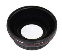 67MM 0.45x Objectif de Caméra Universel, Téléconvertisseur en Métal TéléObjectif Gros Plan Prise de Vue Grand Angle Objectif Supplémentaire pour Appareils Photo Reflex Numériques/léger/pratique/adapté