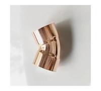 67mm Inner Dia x1.7mm Thickness Copper 45 Elbow Scoket Weld End Feed Coupler Plumbing Fitting Water Gas Oil 45 Deg