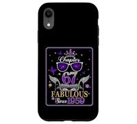 67th Birthday Queen Chapter 67 Fabulous Since 1959 Women Coque pour iPhone XR
