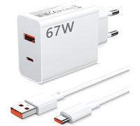 67w Chargeur Rapide Avec 6a Câble Usb C Pour Redmi Note 14 Pro 14s 13 12,2 Ports Adaptateur Secteur Avec Pd 45w,Chargeur Turbo Pour Xiaomi 14t Pro 13t 13 Lite 14 Ultra Pad 7pro Poco X7 X6 M7pro F6 F5