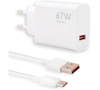 67W Chargeur Rapide Avec Câble Usb C De 2 M Pour Xiaomi 15 15 Pro 14 13T 13 12 12S Ultra 12 Lite 12X 11T Redmi Note 13 12 11Pro 11S 11I 10T Lite 9 Poco X6 M6 X5 Pro F5 Usb-C De Ada[CHA8222071]