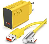 67W Chargeur Rapide et Câble USB C 1m pour Redmi Note 14 13 12 Pro, Chargeur Turbo pour Mi 15T/14T/13T/13 Lite/12 Lite/12X/11T/Pad 7/6/5 pour Redmi Note 14S/13/12/11s/10 Pro POCO X7/M7/X6/M6/X5/X4/X3