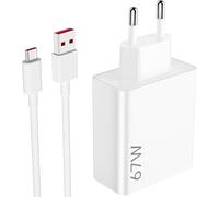 67w Chargeur Rapide Usb Avec Câble Usb C 1m Pour Xiaomi 14t 13t Mix Flip Mix Fold 3 Note 13 Pro 5g, Chargeur Turbo Pour Poco M6 X6 X5 X4 F5 X3 Gt 13 Lite 12s Ultra 12 Lite, Adaptateur Charge[L1806]
