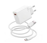 67W Chargeur Rapide USB, Compatible avec Xiaomi Redmi Note 15 14 13 12 Pro | 67W Turbo Chargeur avec 6A Câble USB C, Rapide Adaptateur Secteur pour Poco X6 M6 F5 X5 Pro, 14 13 12 Ultra