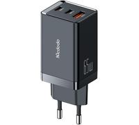 67w Chargeur Usb C 3 Ports Avec Gan 5 Tech Chargeur Rapide Compatible Avec Iphone 15/14 Pro Max 13 12 11 Xs Xr Galaxy S23 Ultra Plus S22 S21 S20 Macbook Pro Macbook Air M1 M2 Ipad Pro