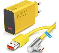 67w Fast Charger With Usb C Cable 1.8m For Redmi Note 13 12 Pro, Turbo Charger For Mi 14t/13t/13 Lite/12/12 Lite/12x/11t/Pad 6/5/For Redmi Note 14/13/12/11s/10/Pad Pro/Poco X7/M6/X5