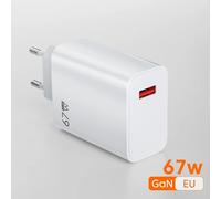 67w Gan Chargeur Usb Rapide 6a Usb Charge Rapide Pour Xiaomi 15 14 13 12 11 10 Ultra Redmi Note12t 13 Pro Turbo