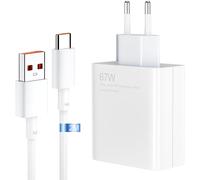 67w Xiaomi Chargeur Fast Wall Charger Quick Charge Pour Xiaomi 14 13 12 12t 12s Pro Lite Note K60 K50 11 11s 12 Pro Plus Poco F5 X5 F4 X4 Gt Black Shark 4 5 Pro 2m 6a Type C Cable[L1865]
