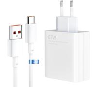 67w Xiaomi Fast Wall Charger Quick Charge For Xiaomi 14 13 12 12t 12s Pro Lite Redmi Note K60 K50 11 11s 12 Pro Plus Poco F5 X5 F4 X4 Gt Black Shark 4 5 Pro 2m 6a Type C Cable Mi Turbo For