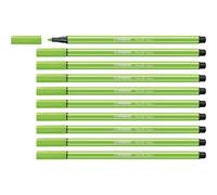 [68/033-10] STABILO Lot de 10 Feutres de Dessin PEN 68 Pte ogive Moyenne 1 mm...