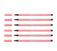 Feutre Stabilo Pen 68 040 , Rouge Fluo