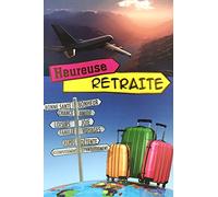 68-1048-A RET Carte Départ Retraite avec Enveloppe Bonne Continuation Chance Bon Vent Avion Voyages Valises Tour du monde Panneau Directions Flèches Vacances Repos Détente Loisirs Bonheur AFIE