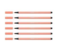 [68/26-6] STABILO Lot de 6 Feutres de Dessin PEN 68 Pte ogive Moyenne 1 mm Ch...
