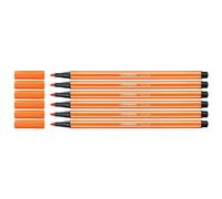 [68/30-6] STABILO Lot de 6 Feutres de Dessin PEN 68 Pte ogive Moyenne 1 mm Or...