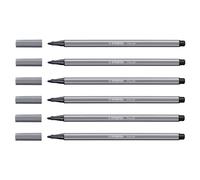 STABILO 68/96 Stylo à encre à fibre Gris foncé