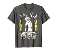 68 Ans Anniversaire Homme | J'Ai déjà 68 Ans | Humour 68ème T-Shirt, Homme, Asphalte, 5XL
