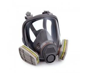 6800 - Masque complet silicone - anti-poussières et anti-gaz - Livré sans filtre Taille M