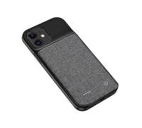 6800mAh Battery Case Compatible compatible with iPhone 11 6.1 inch, Oxcompatible withd Cloth Portable Battery Pack Rechargeable External Backup Batter