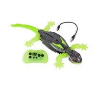 HEX BOTS - Gecko Radiocommandé Qui Rampe sur Le Sol Et Les Murs | Lézard Télécommandé Avec Yeux Lumineux - Pilotage Facile - Télécommande Et Câble USB Inclus - Jouet Enfant - Dès 4 Ans