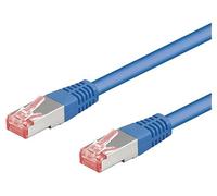 68270 Patch cord S/FTP 6 Line Cu LSZH bleu 5m 28AWG Goobay