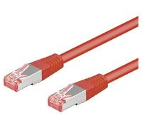 68283 Patch cord S/FTP 6 Line Cu LSZH rot 10m 28AWG Goobay