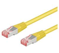 68301 Patch cord S/FTP 6 Line Cu LSZH jaune 2m 28AWG Goobay