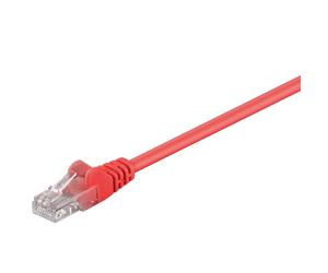 [68364] Goobay CAT 5e Câble Patch, U/UTP (CCA) rouge 20 m
