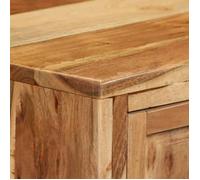 (68433)Moderne Buffet Bois d'acacia solide - VIDAXL - bois d'acacia massif - marron - résistante aux intempéries - pour salon -