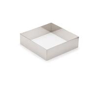 Lacor Cercle carré pour pâtisserie 68441 – 14 x 14 cm, argenté