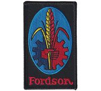 684A - Ecusson Patch Brodé Thermocollant - 5,6 cm x 9 cm - Tracteur Matériel Agricole Logo Marque
