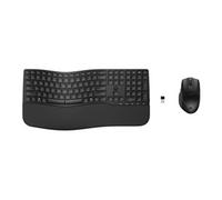 HP 685 - Set tastiera e mouse - modalit? doppia, layout a 3 zone, multidispositivo, 23 tasti programmabili, rilevamento automatico del sistema operativo, corsa dei tasti a basso profilo