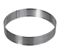 Lacor Cercle à tarte perforé Acier inoxydable Gris 18 x 18 x 4 cm