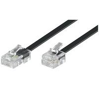 [68578] Goobay Câble Modulaire Téléphone RJ11/RJ14 Mâle (6P4C) - RJ45 Mâle (8...