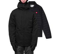 686 - Veste de ski imperméable et isolante - M Smarty 3-In-1 Form Jacket Black pour Homme - Taille XL - Noir Noir XL
