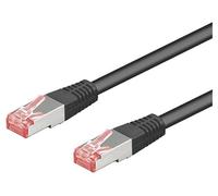 68700 Patch cord S/FTP 6 Line Cu LSZH noir 5m 28AWG Goobay